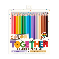 Color Together Colored Pencils set of 24 by Ooly