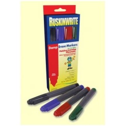 Damp Erase Markers for Placemats by Painless Learning