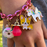 Gold Flying Unicorn Charm by Charm It 2