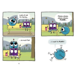 I Can Read Comics Level 2 Blink and Block Bug Each Other by Harper Collins 4