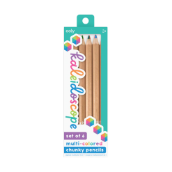 Kaleidoscope Multi Colored Pencils by Ooly