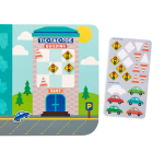 Play Again Working Wheels Reusable Sticker Fun by Ooly 4
