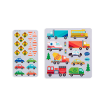 Play Again Working Wheels Reusable Sticker Fun by Ooly 6