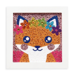 Razzle Dazzle Friendly Fox Gem Art Kit by Ooly 1