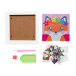 Razzle Dazzle Friendly Fox Gem Art Kit by Ooly 2