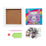 Razzle Dazzle Lovely Llama Gem Art Kit by Ooly 2