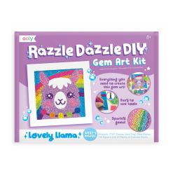 Razzle Dazzle Lovely Llama Gem Art Kit by Ooly