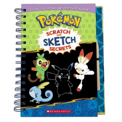 Scratch and Sketch Secrets Pokemon by Scholastic