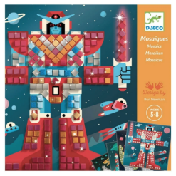 Space Battle Sticker Mosaics by Djeco