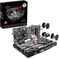 Star Wars Death Star Trench Run Diorama by Lego