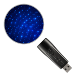 StarPort Laser USB Blue by Bliss Lights