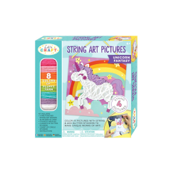 String Art Pictures Unicorn by Bright Stripes