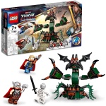 Super Heroes Marvel Attack on New Asgard by Lego