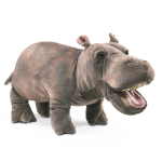 Baby Hippo Puppet by Folkmanis