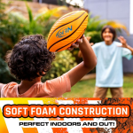 Nerf Spiral Grip Mini Foam Football by Franklin 6