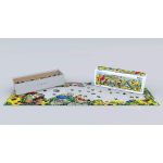 Panoramic Backyard Birds 1000pc Puzzle by Eurographics 2