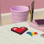 Plus Plus Puzzle by Number Hearts by Plus Plus 3