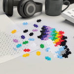 Plus Plus Puzzle by Number Rainbow by Plus Plus 4