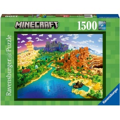 World of Minecraft 1500pc Puzzle by Ravensburger