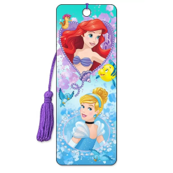 Ariel and Cinderella Princess Bookmark by Artgame