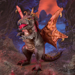 Black Dragon with Moveable Wings Puppet by Folkmanis 1