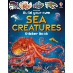 Build Your Own Sea Creatures Sticker Book by Usborne