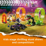 City Stuntz Double Loop Stunt Arena by Lego 2