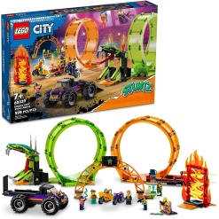 City Stuntz Double Loop Stunt Arena by Lego