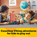 Creator 3in1 Viking Ship and The Midgard Serpent by Lego 2