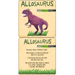 Dinosaurs Fascinating Lunch Box Notes for Kids Set of 50 Cards by Peter Pauper Press 1
