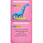 Dinosaurs Fascinating Lunch Box Notes for Kids Set of 50 Cards by Peter Pauper Press 6