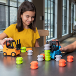 Forklift Frenzy by Fat Brain Toys 1
