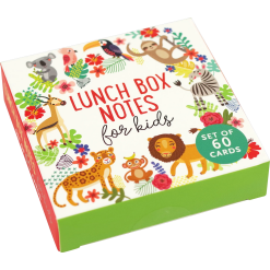 Lunch Box Notes for Kids Set of 60 Cards by Peter Pauper Press