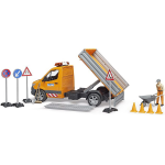 MB Sprinter Municipal w Light Sound Worker and Accessories by Bruder 2