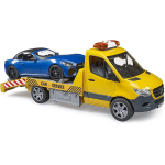 MB Sprinter Tow Truck w Bruder Roadster Light Sound Module by Bruder 1