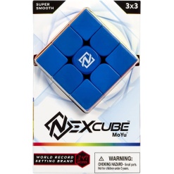 NEXcube Classic Stickerless 3x3 Cube by Pressman