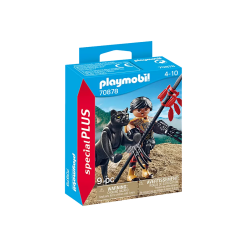 Playmobil Warrior with Panther by Playmobil