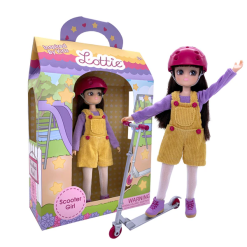 Scooter Girl Lottie Doll by Schylling