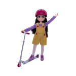 Scooter Girl Lottie Doll by Schylling 4