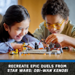 Star Wars OBI Wan Kenobi vs. Darth Vader by Lego 2