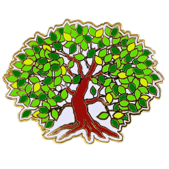 Tree of Life Enamel Pin by Peter Pauper Press