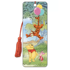 Winnie the Pooh Balloons Bookmark by Artgame