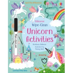 Wipe Clean Unicorn Activities by Usborne