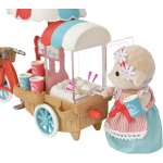 Calico Critters Popcorn Delivery Trike by Epoch Everlasting Play 8