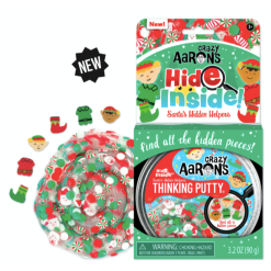 Santas Hidden Helpers Thinking Putty Hide Inside Series by Crazy Aarons Putty World