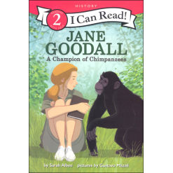 I Can Read Level 2 Jane Goodall Champion of Chimpanzees by Harper Collins