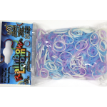 Rainbow Loom Bands Jelly Opaque Fireflies Glow Mix by Choons Design