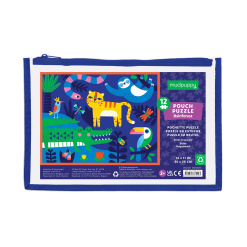Rainforest 12pc Pouch Puzzle by Mudpuppy