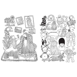 A Million Cute Animals Adorable Animals to Color by Sterling Publishing 5