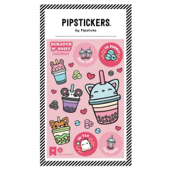 Bubbly Best Teas Scratch N Sniff Sticker Sheet by Pipsticks